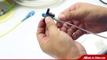 Conector rápido de fibra óptica da China para solução FTTH